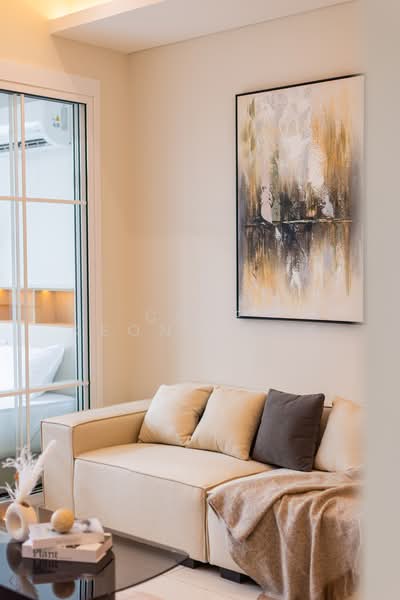 Service Residence for Sale at Tribeca - Chee Keong Kok - Living Room - PropertyGuru.com.my