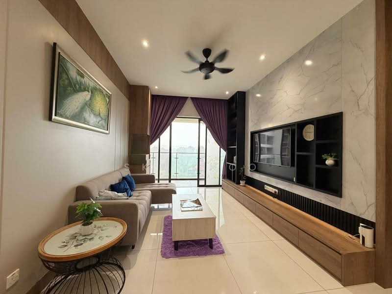 Condominium for Rent at Amberside @ Country Garden Danga Bay - Sky Khoo - Living Room - PropertyGuru.com.my