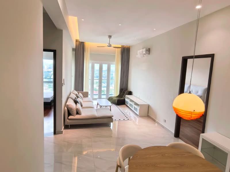 Condominium for Rent at Codrington Residence - Carson Chuah - Living Room - PropertyGuru.com.my