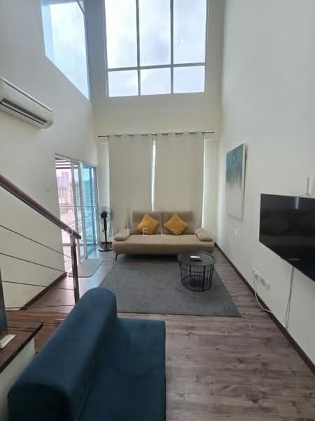 Service Residence for Rent at The Loft @ ZetaPark - Daniel Kok - Living Room - PropertyGuru.com.my