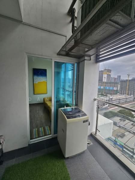 Service Residence for Rent at The Loft @ ZetaPark - Daniel Kok - Balcony - PropertyGuru.com.my