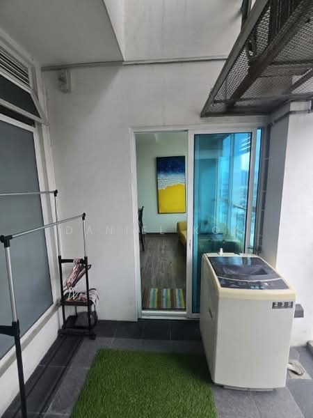 Service Residence for Rent at The Loft @ ZetaPark - Daniel Kok - Balcony - PropertyGuru.com.my