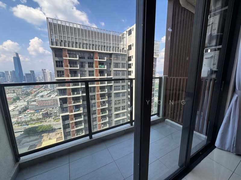Servis Apartment untuk Disewa di Trion 2 @ KL - Yap Yong Yong - Balcony - PropertyGuru.com.my