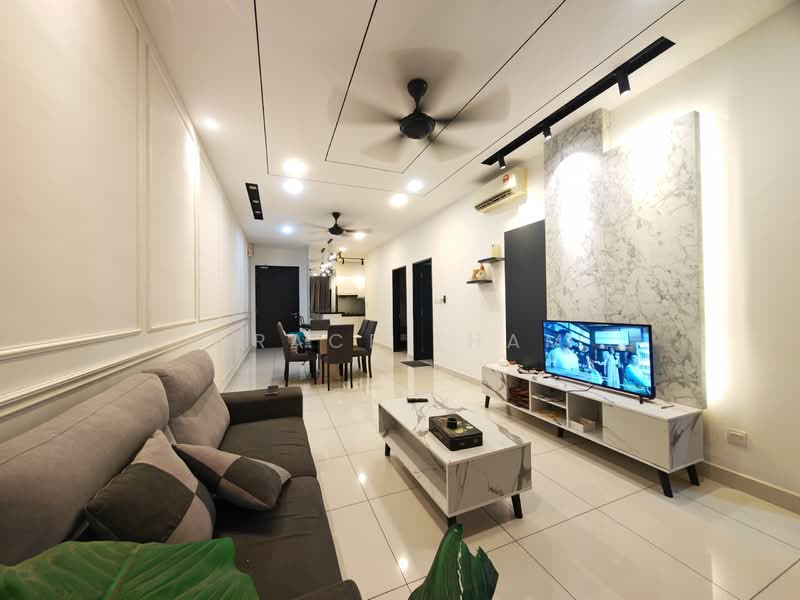 Kondominium untuk Disewa di The Havre Bukit Jalil - Grace Tham - Living Room - PropertyGuru.com.my