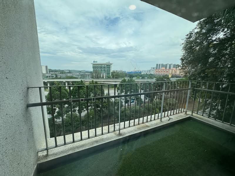 Kondominium untuk Disewa di Zenith Residences - Soung Lim - Balcony - PropertyGuru.com.my