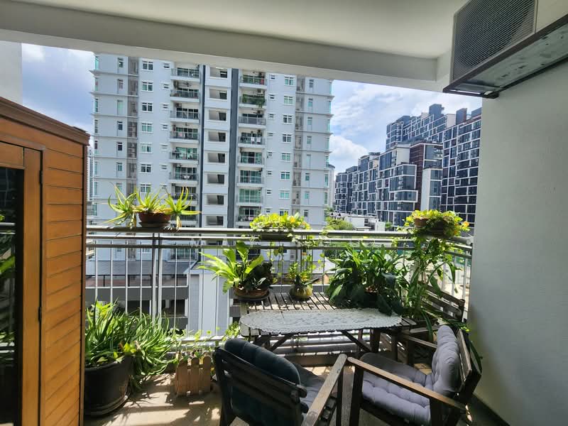 Kondominium untuk Dijual di Ceriaan Kiara - May Soo - Balcony - PropertyGuru.com.my