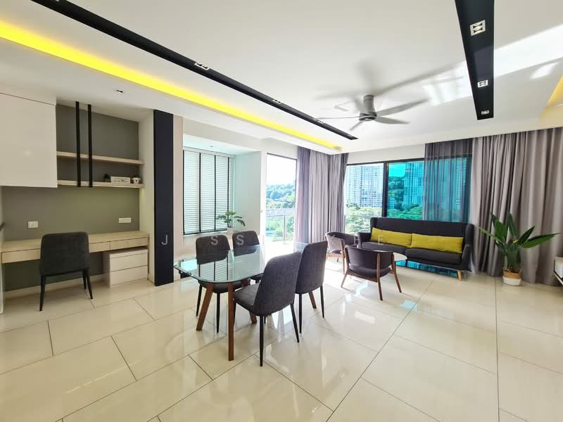 Condominium for Sale at One Central Park - Jessie Kee - Living Room - PropertyGuru.com.my