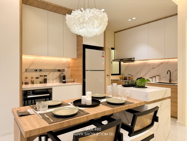 Service Residence for Sale at Aliva - Vicky Wong - Kitchen - PropertyGuru.com.my