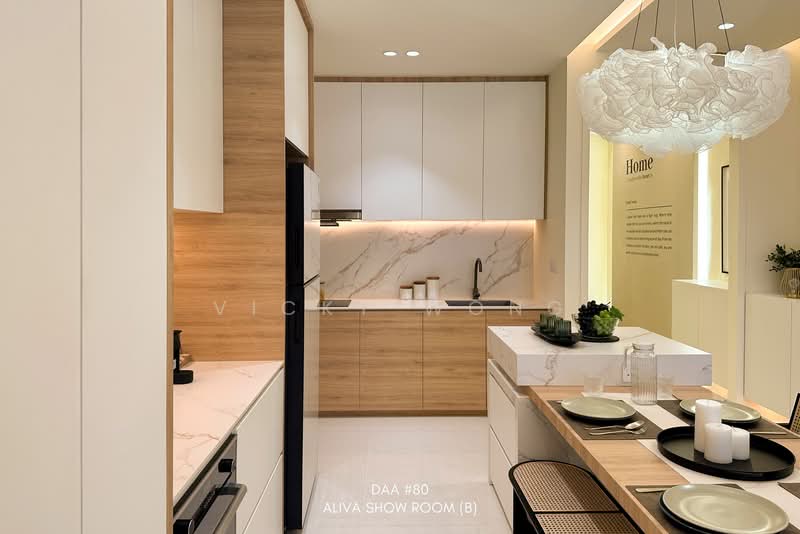 Service Residence for Sale at Aliva - Vicky Wong - Kitchen - PropertyGuru.com.my