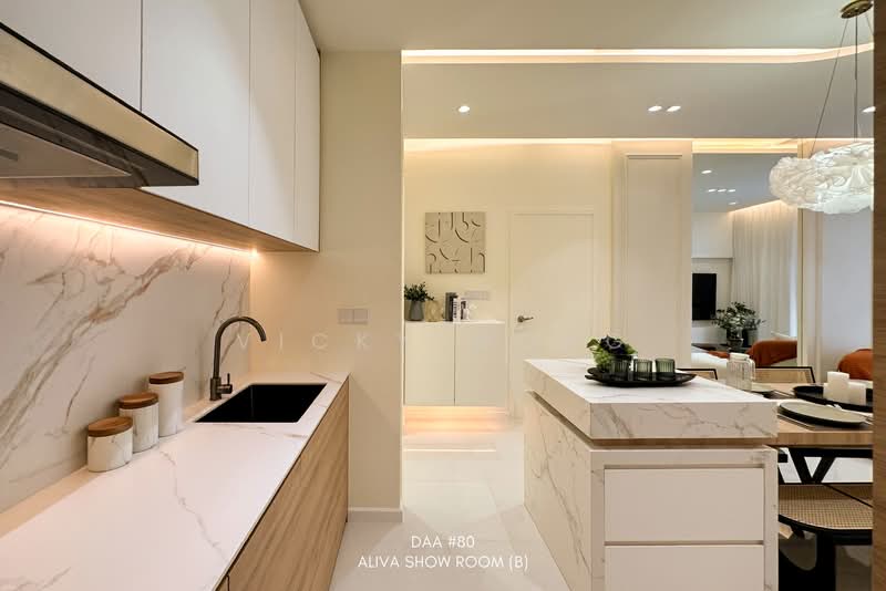 Service Residence for Sale at Aliva - Vicky Wong - Kitchen - PropertyGuru.com.my