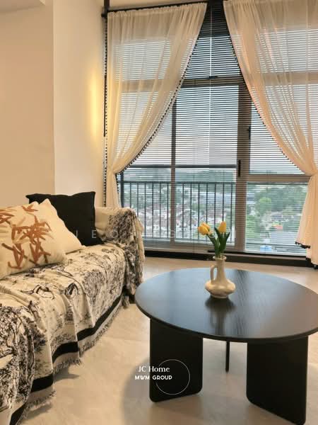 Servis Apartment untuk Disewa di Midas @ Seri Alam - Jeon Geon - Living Room - PropertyGuru.com.my