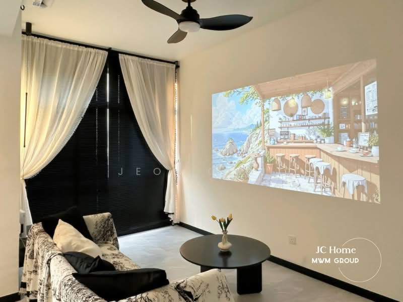 Servis Apartment untuk Disewa di Midas @ Seri Alam - Jeon Geon - Living Room - PropertyGuru.com.my