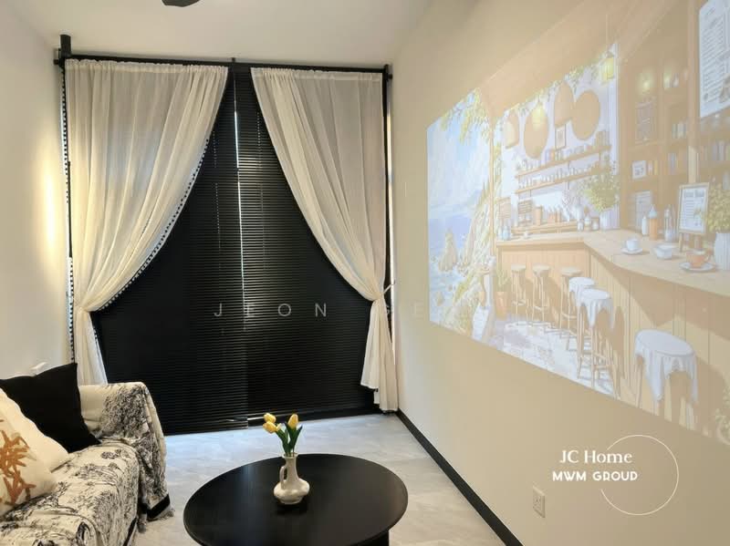 Servis Apartment untuk Disewa di Midas @ Seri Alam - Jeon Geon - Living Room - PropertyGuru.com.my