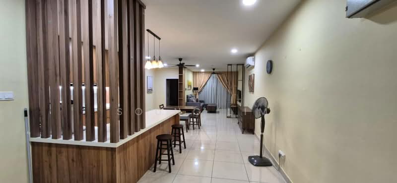 Service Residence for Rent at AraTre' Residences - Soung Lim - Living Room - PropertyGuru.com.my