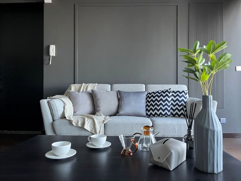 Kondominium untuk Disewa di The Estate - PG Han - Living Room - PropertyGuru.com.my