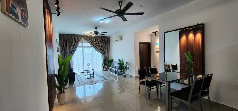 Servis Apartment untuk Disewa di D'Secret Garden (Pangsapuri Kempas Indah) - Stephanie Yap - Living Room - PropertyGuru.com.my