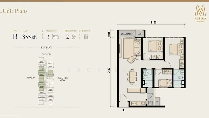 Kondominium untuk Dijual di M Aspira - Jack Lee - PropertyGuru.com.my