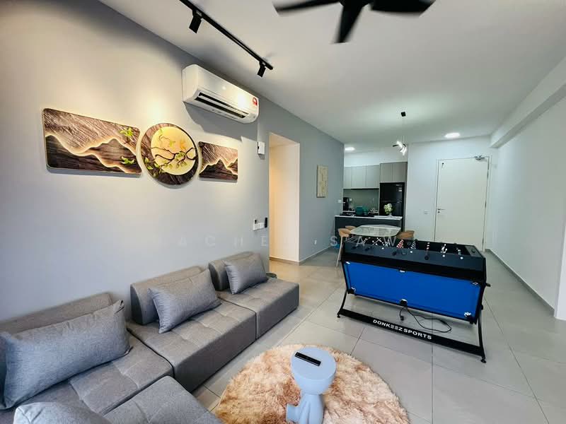 Servis Apartment untuk Dijual di D'Ivo - Rachel Saw - Living Room - PropertyGuru.com.my