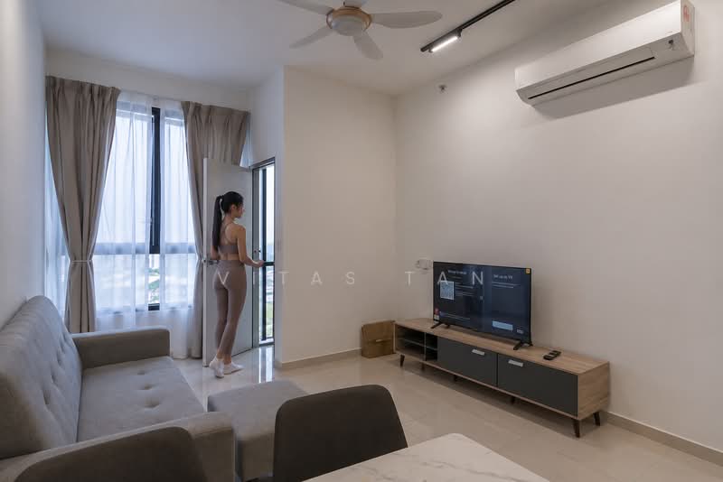 Service Residence for Rent at BeCentral @ i-City - Vitas Tan - Living Room - PropertyGuru.com.my