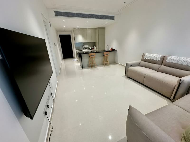 Service Residence for Rent at Pavilion Damansara Heights - Sean Thong - Living Room - PropertyGuru.com.my