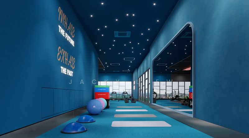 Service Residence for Sale at The Asteriaz - Jacky Liew - Gym - PropertyGuru.com.my