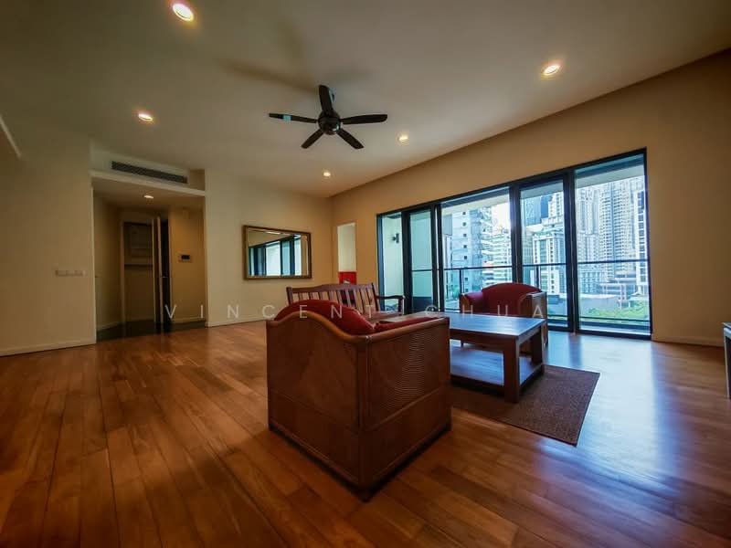 Servis Apartment untuk Dijual di St Mary Residences - Vincent Chua - Living Room - PropertyGuru.com.my