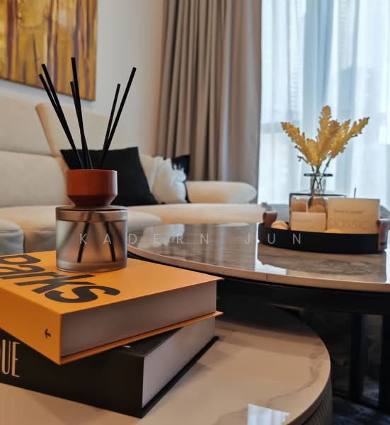 Servis Apartment untuk Disewa di Core Residence @ TRX - Kadern Jun - Living Room - PropertyGuru.com.my