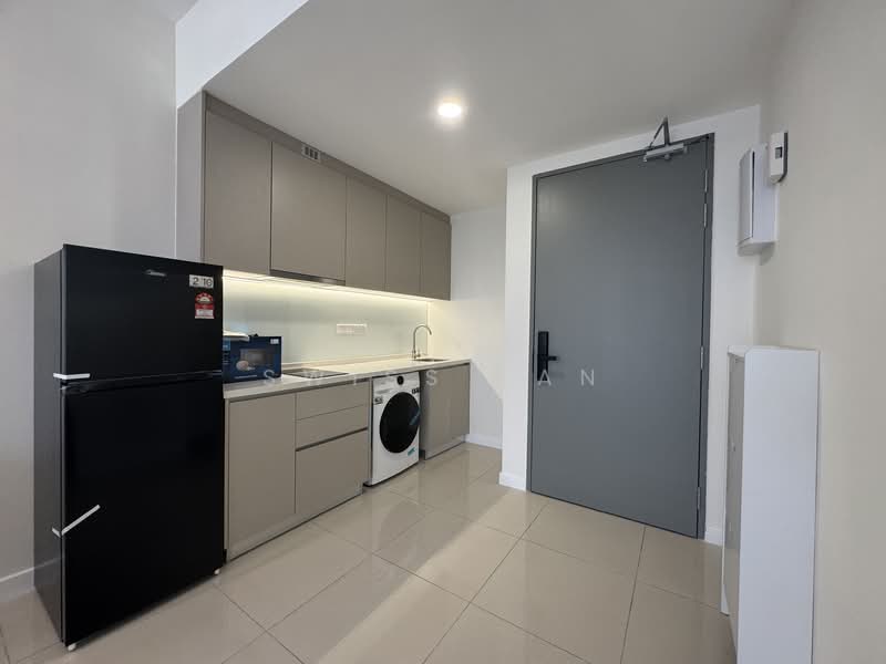 Kondominium untuk Disewa di Skyline KL - Swiss Tan - Kitchen - PropertyGuru.com.my