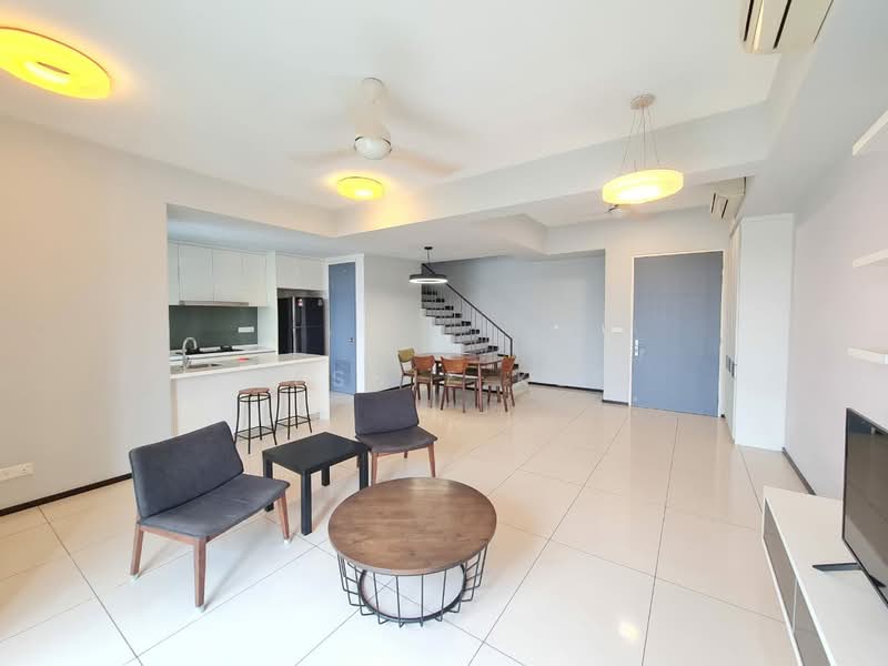 Condominium for Rent at The Breezeway - Jessie Kee - Living Room - PropertyGuru.com.my