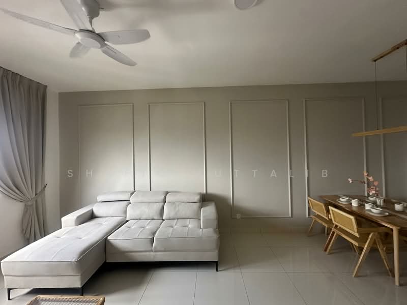Servis Apartment untuk Disewa di Nexus Taman Pertama - Shafiq Muttalib - Living Room - PropertyGuru.com.my