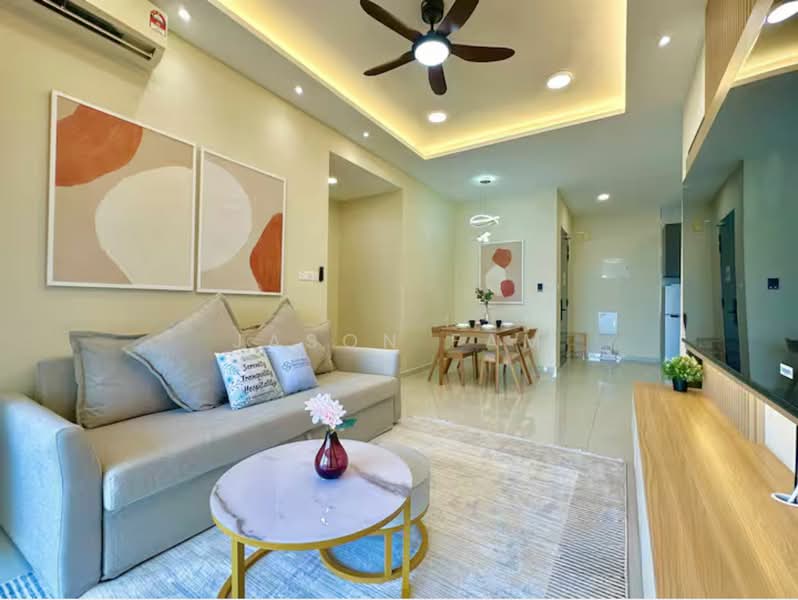 Condominium for Rent at Kings Bay @ Country Garden Danga Bay - Jason Fam - Living Room - PropertyGuru.com.my