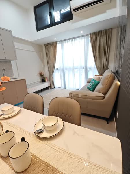 Servis Apartment untuk Disewa di Agile Bukit Bintang - KV Chai - Living Room - PropertyGuru.com.my