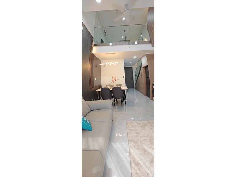Servis Apartment untuk Disewa di Agile Bukit Bintang - KV Chai - Living Room - PropertyGuru.com.my