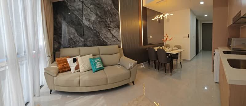 Servis Apartment untuk Disewa di Agile Bukit Bintang - KV Chai - Living Room - PropertyGuru.com.my