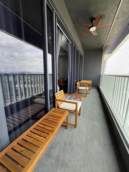 Kondominium untuk Disewa di The Estate - Stanley Ho - Balcony - PropertyGuru.com.my