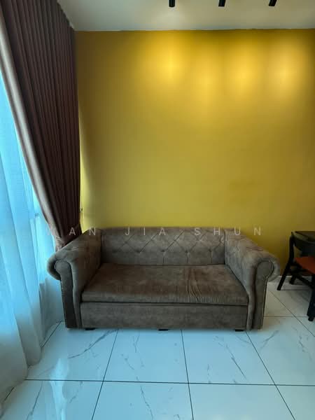 Service Residence for Rent at Cubic Botanical - Wan Jia Shun - Living Room - PropertyGuru.com.my