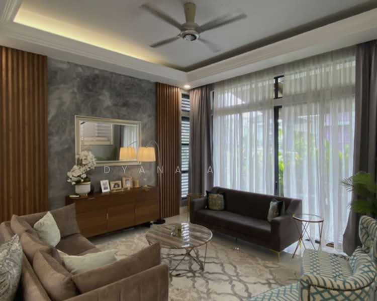 Rumah Berkembar untuk Dijual di Bukit Jelutong (Shah Alam) - Dyana Asri - Living Room - PropertyGuru.com.my