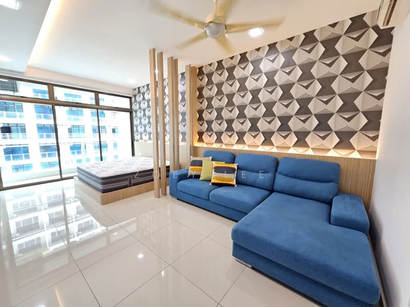 Condominium for Sale at PARC Regency (Residensi Masai) - Zoey Lee - Living Room - PropertyGuru.com.my