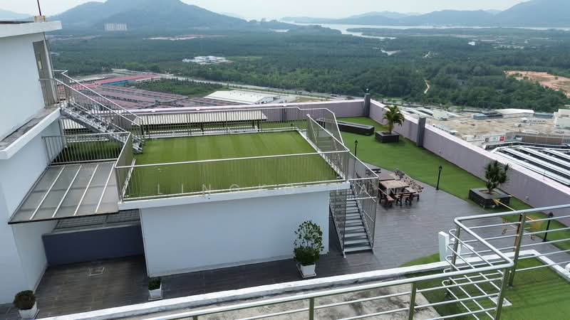 Pangsapuri untuk Disewa di The Venus Residence - Lingko Tan - Rooftop Deck - PropertyGuru.com.my