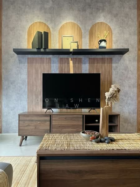 Service Residence for Rent at M Vertica - Soon Sheng Law - Living Room - PropertyGuru.com.my