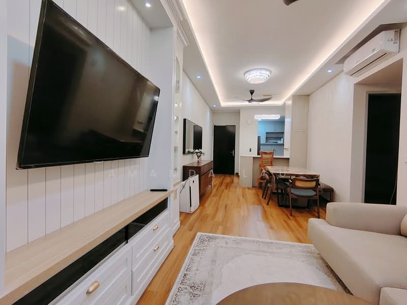 Kondominium untuk Disewa di The Valley Residences @ SkySierra - Amanda Lau - Living Room - PropertyGuru.com.my