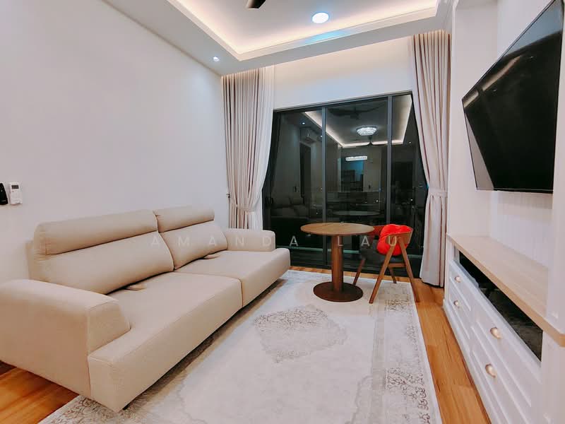 Kondominium untuk Disewa di The Valley Residences @ SkySierra - Amanda Lau - Living Room - PropertyGuru.com.my