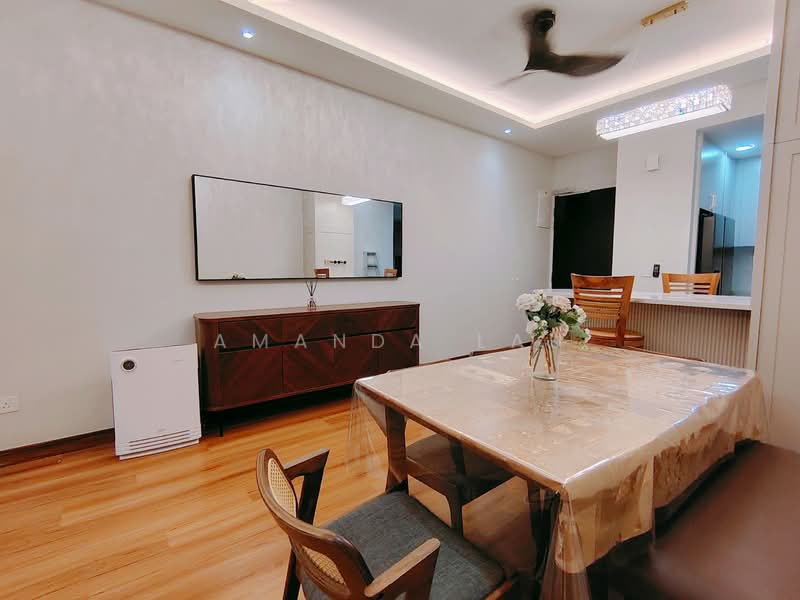 Kondominium untuk Disewa di The Valley Residences @ SkySierra - Amanda Lau - Dining Room - PropertyGuru.com.my