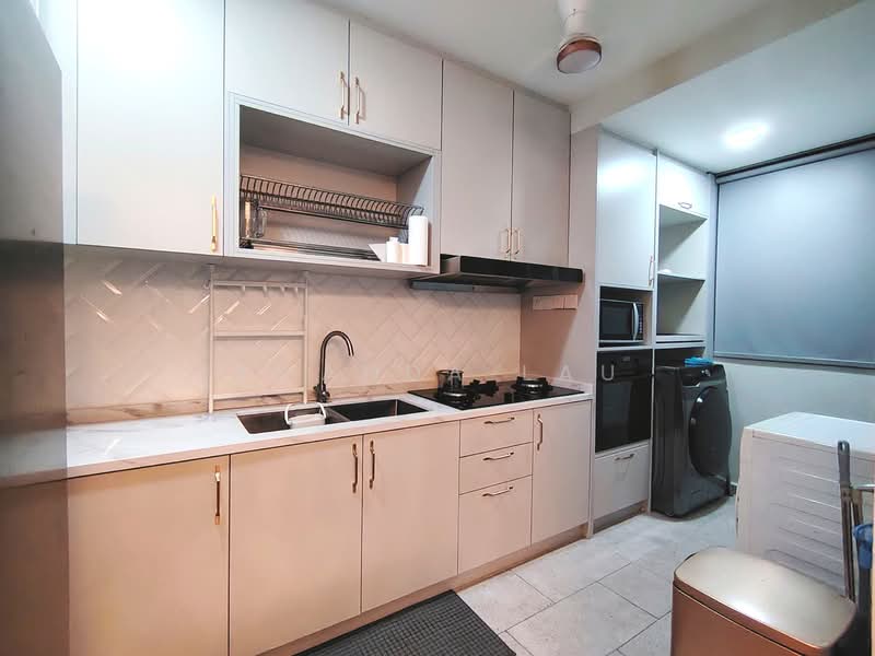 Kondominium untuk Disewa di The Valley Residences @ SkySierra - Amanda Lau - Kitchen - PropertyGuru.com.my