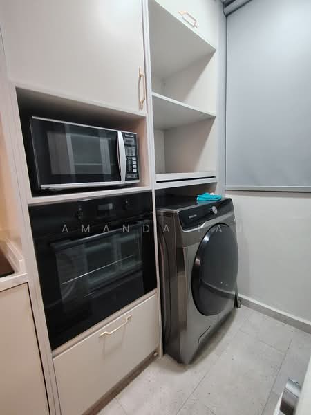 Kondominium untuk Disewa di The Valley Residences @ SkySierra - Amanda Lau - Kitchen - PropertyGuru.com.my