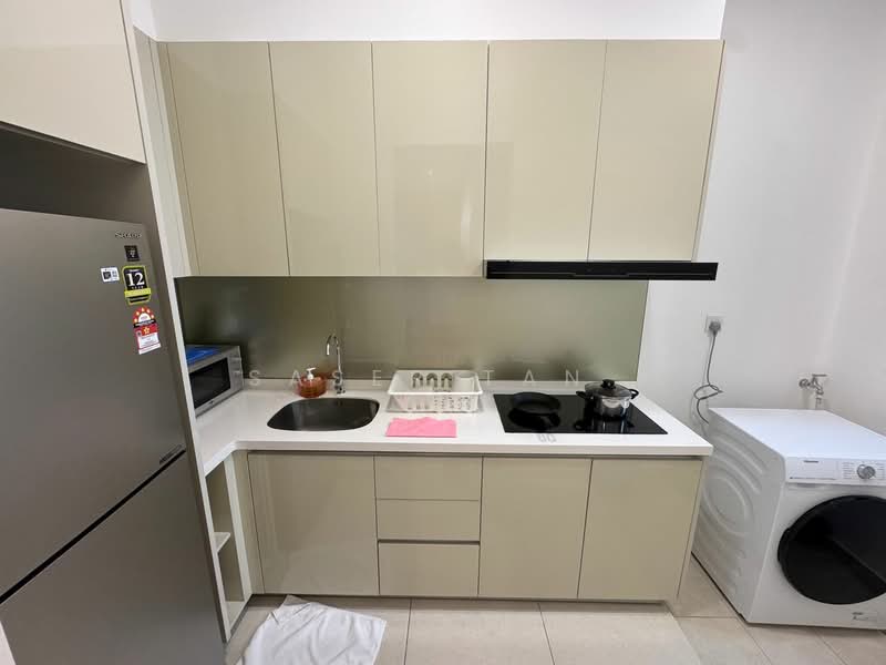 Servis Apartment untuk Dijual di Paradigm Residence - SASER TAN. - Kitchen - PropertyGuru.com.my