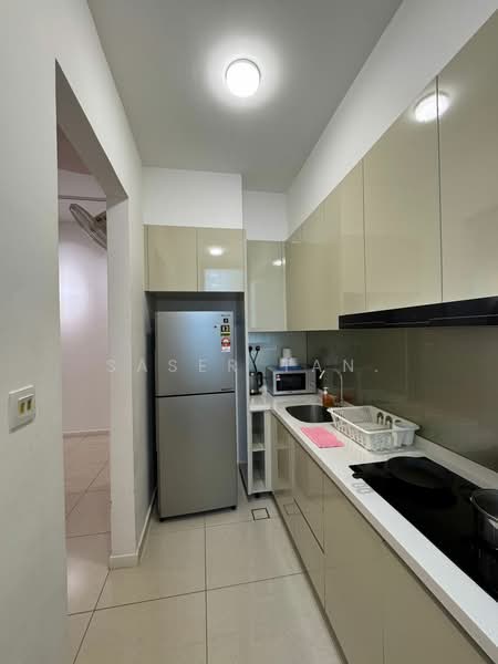 Servis Apartment untuk Dijual di Paradigm Residence - SASER TAN. - Kitchen - PropertyGuru.com.my