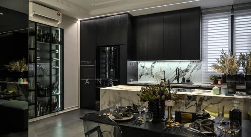 Service Residence for Sale at Uptown Residences - ANS TOH - Kitchen - PropertyGuru.com.my