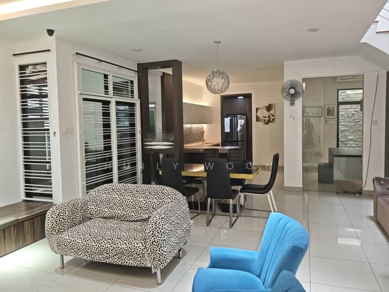 Cluster House for Rent in Taman Adda Heights (Tebrau) - Huily Woon - Living Room - PropertyGuru.com.my