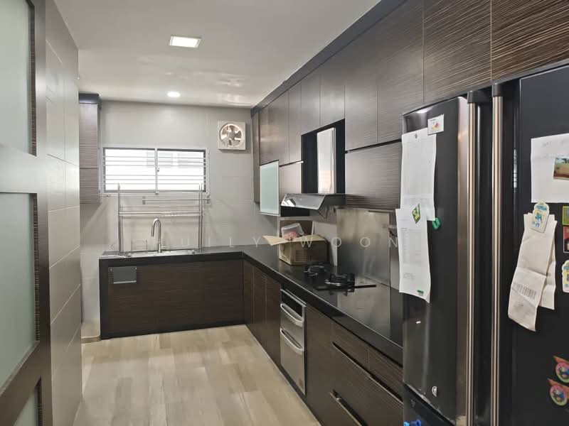 Cluster House for Rent in Taman Adda Heights (Tebrau) - Huily Woon - Kitchen - PropertyGuru.com.my